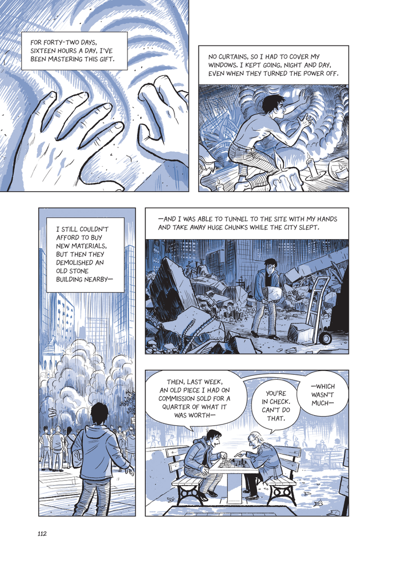 Illustration for article titled Scott McCloud's Graphic Novel The Sculptor Is Amazing. See For Yourself!